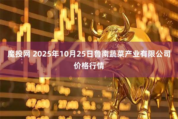魔投网 2025年10月25日鲁南蔬菜产业有限公司价格行情
